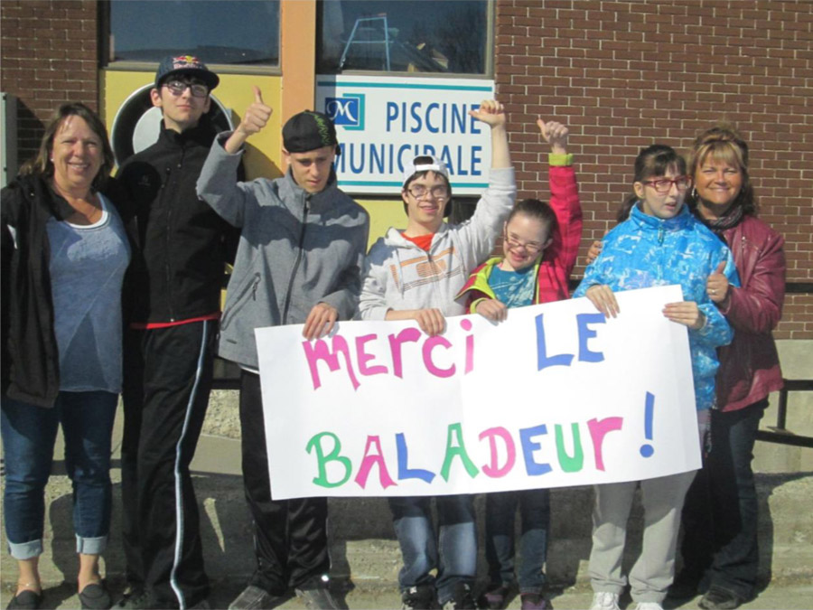 Mille fois merci Le Baladeur pour votre générosité!
